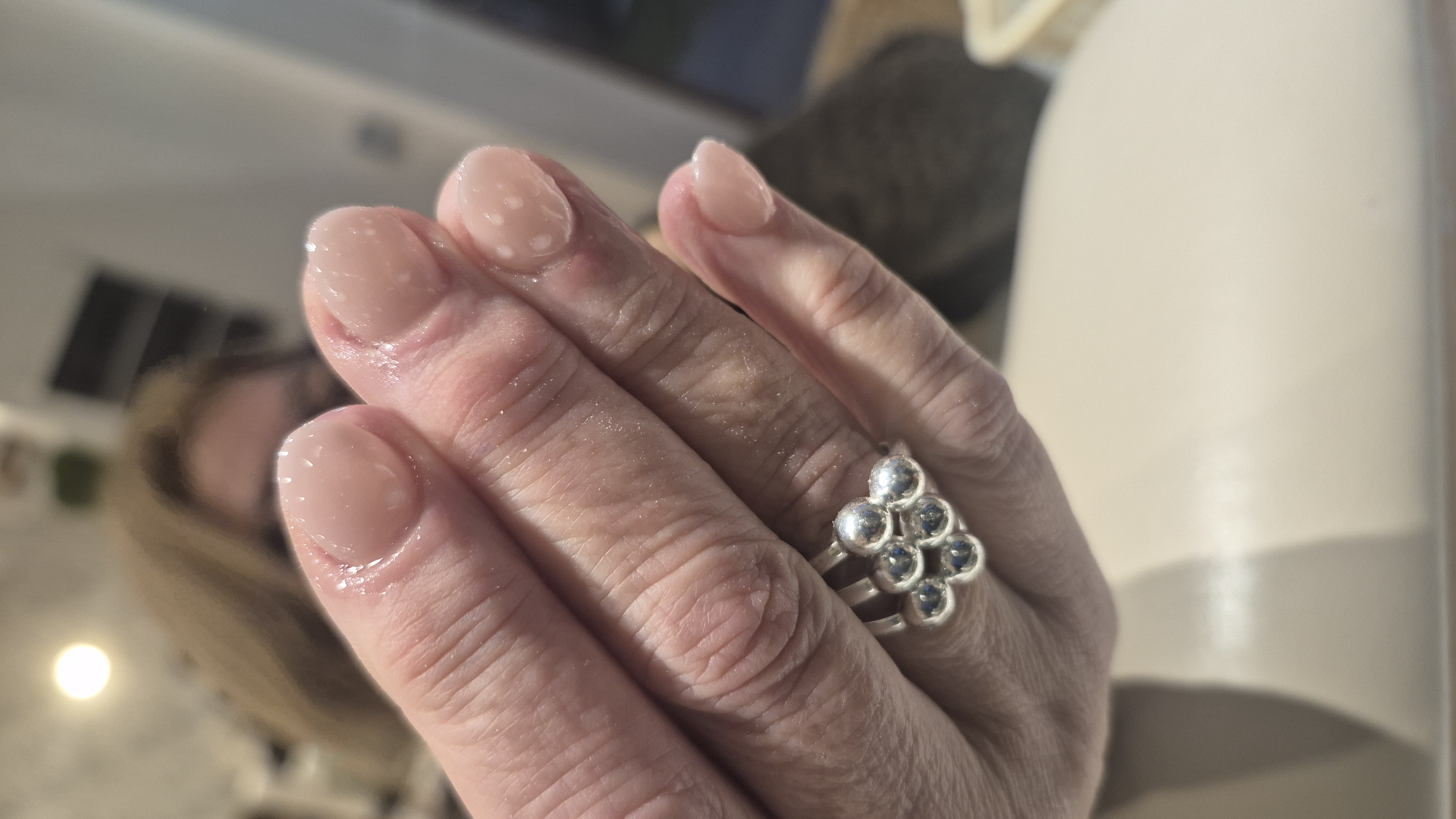 uñas esculpidas en gel